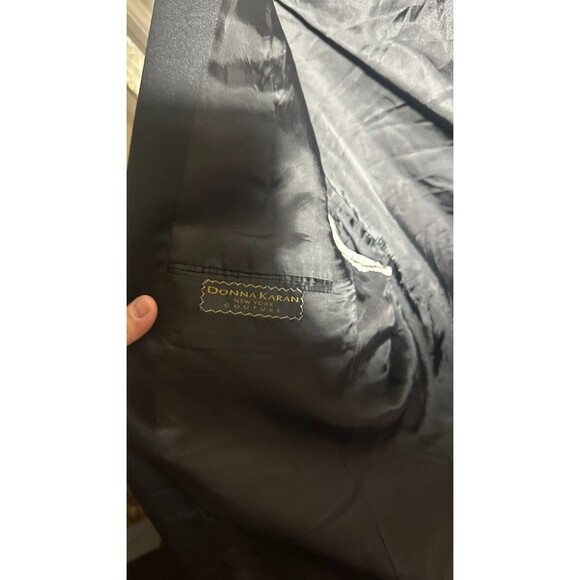 Vintage Donna Karan Tuxedo Jacket Sz. 48 Reg - Picture 2 of 5